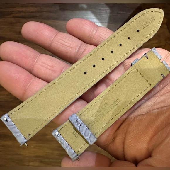 Hadley Roma genuine Alligator leather watch strap (20mm width)_NEW without tags - Picture 2 of 6